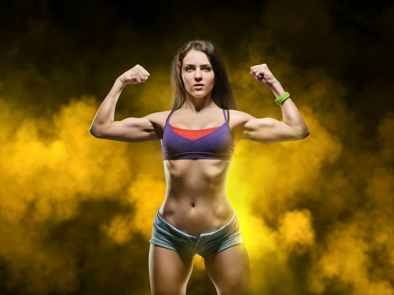 Athletic girls in Hailun